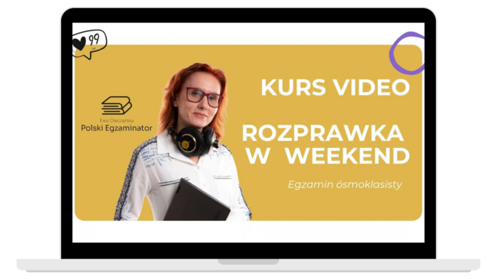 rozprawka w weekend mockup Kurs: Rozprawka w weekend