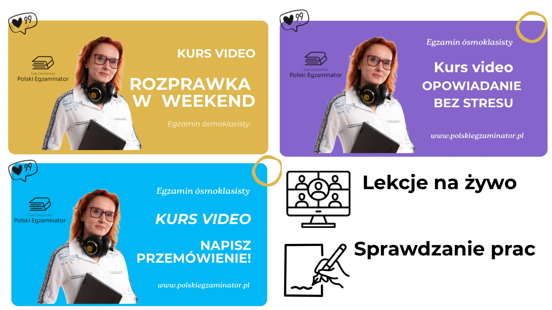 Wariant Premium - pakiet kursów Polskiego Egzaminatora