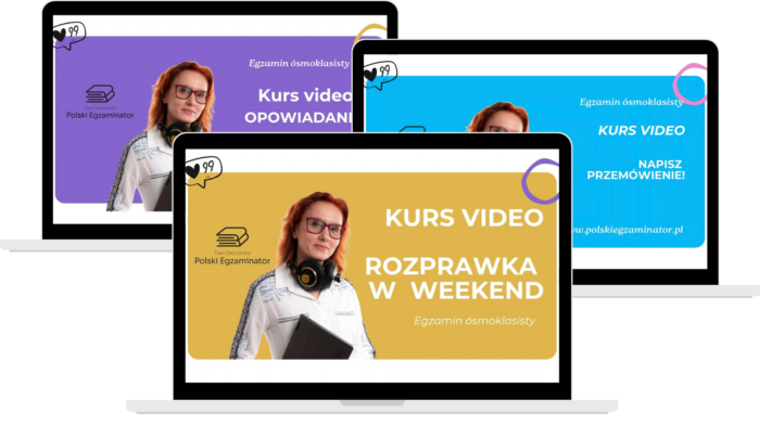 3 KURSY PAKIET mockup Pakiet 3 kursów z pisania